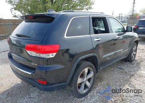 2015 Jeep Grand Cherokee Limited z USA, uszkodzony, nr VIN 1C4RJFBGXFC627345